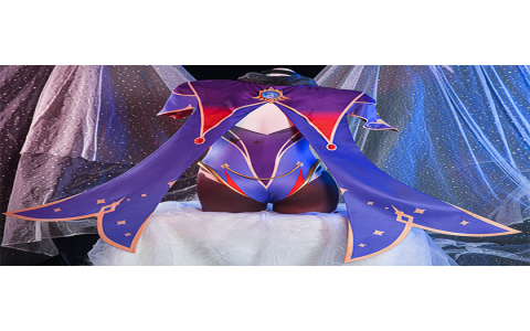 genshin impact mona cosplay