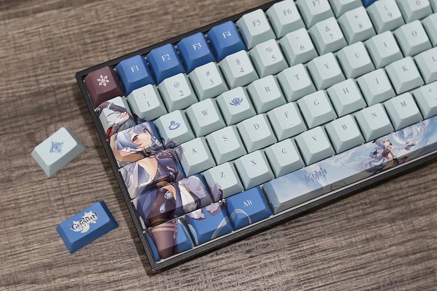 genshin impact keycaps