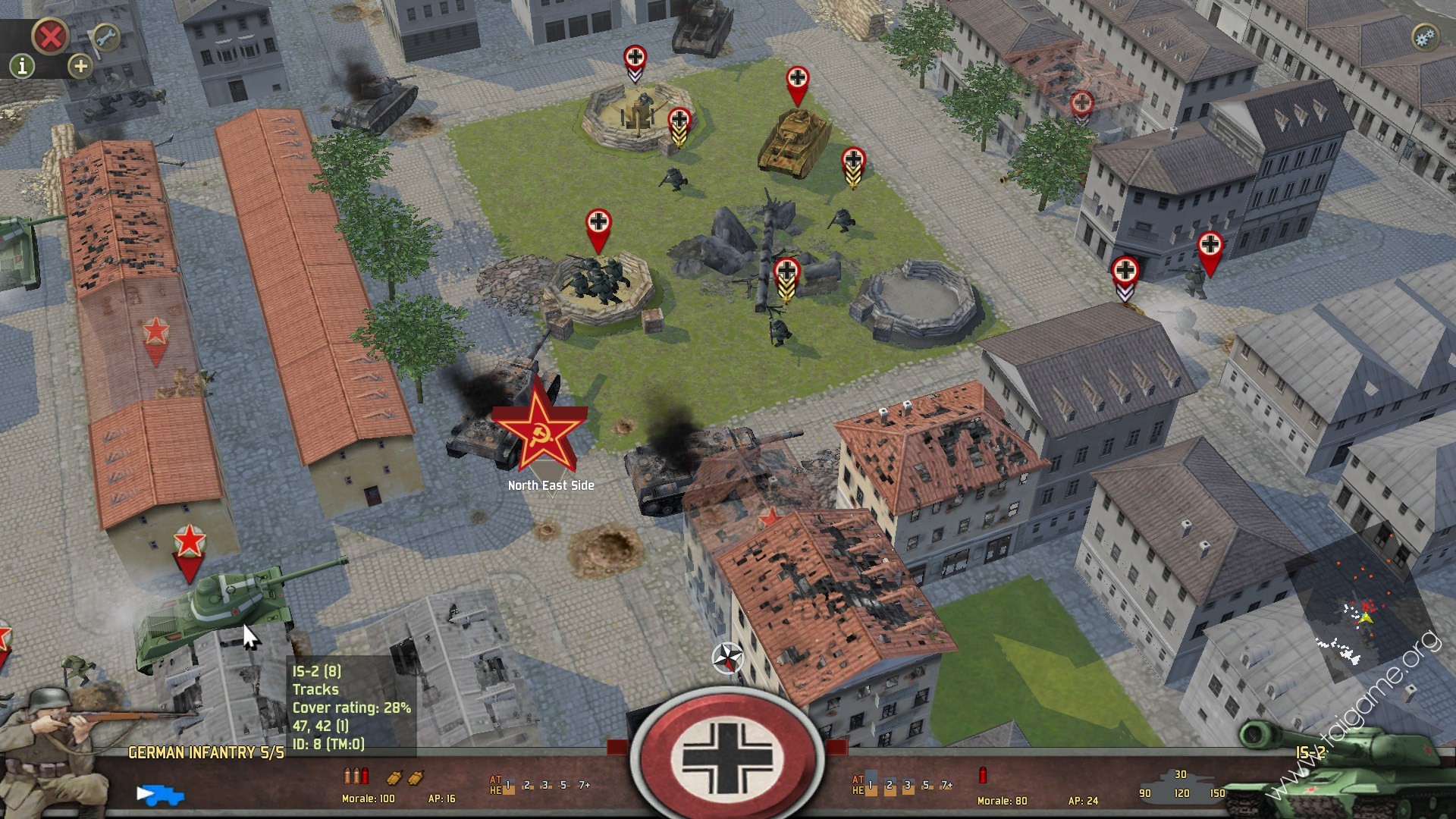 world war two turn based strategy games