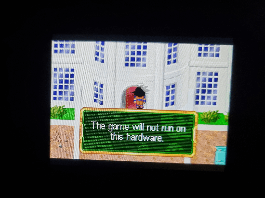 buus fury game wont run on this hardware