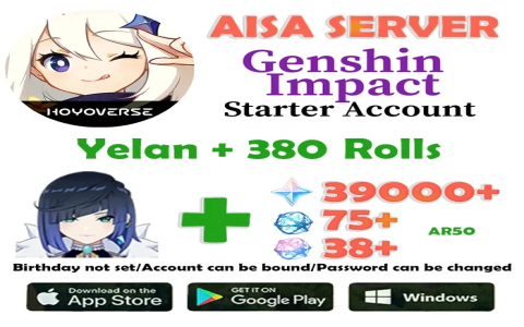 genshin impact reroll accounts