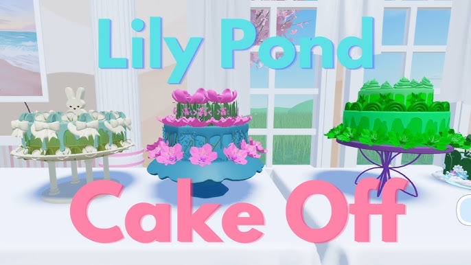 lily pond cake off roblox