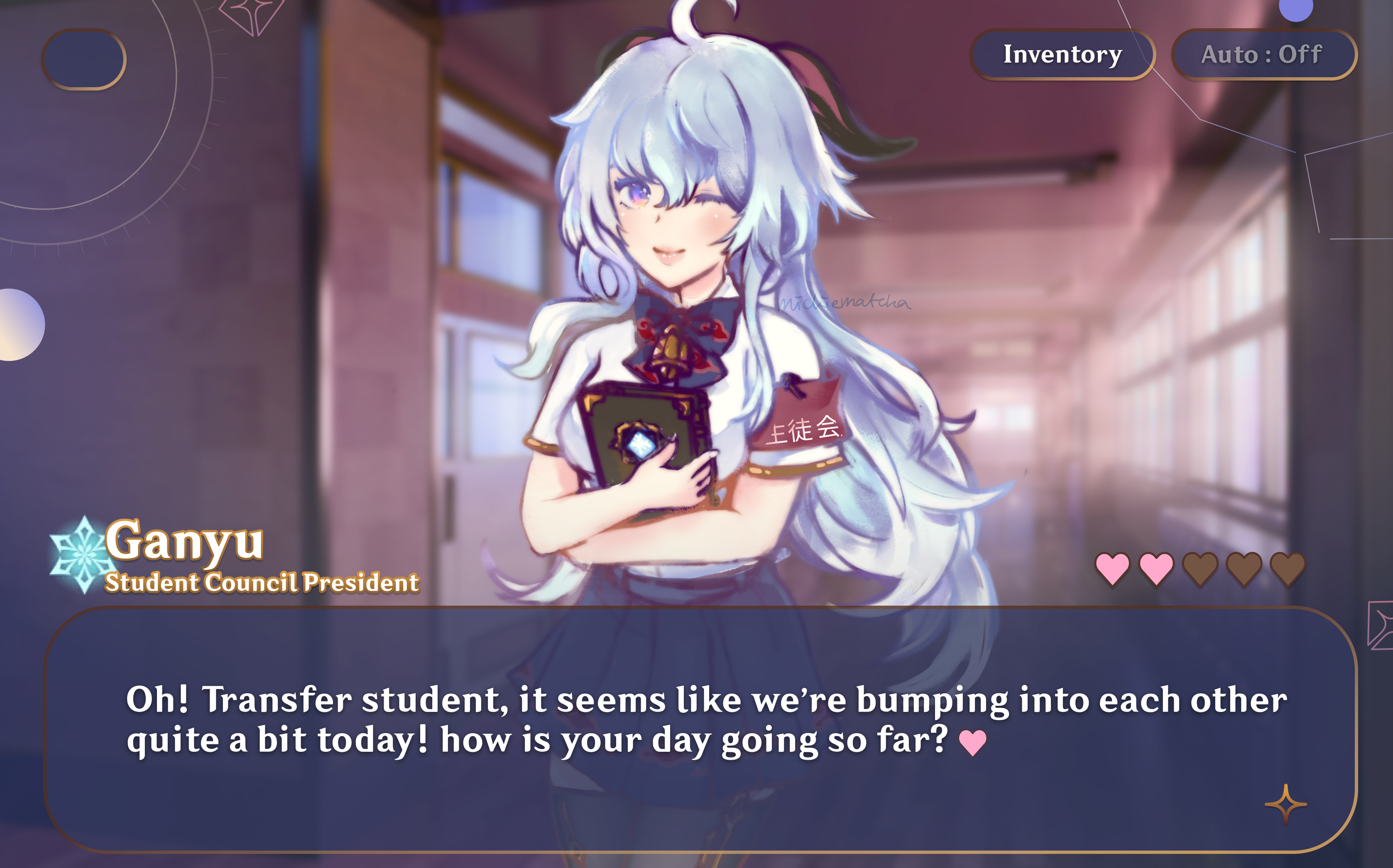 genshin impact dating sim
