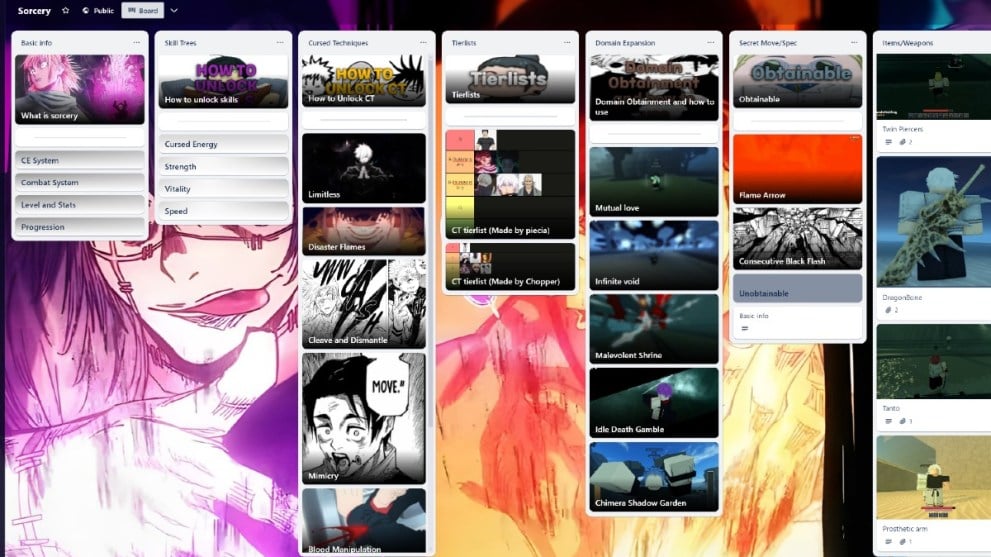 sorcery trello roblox
