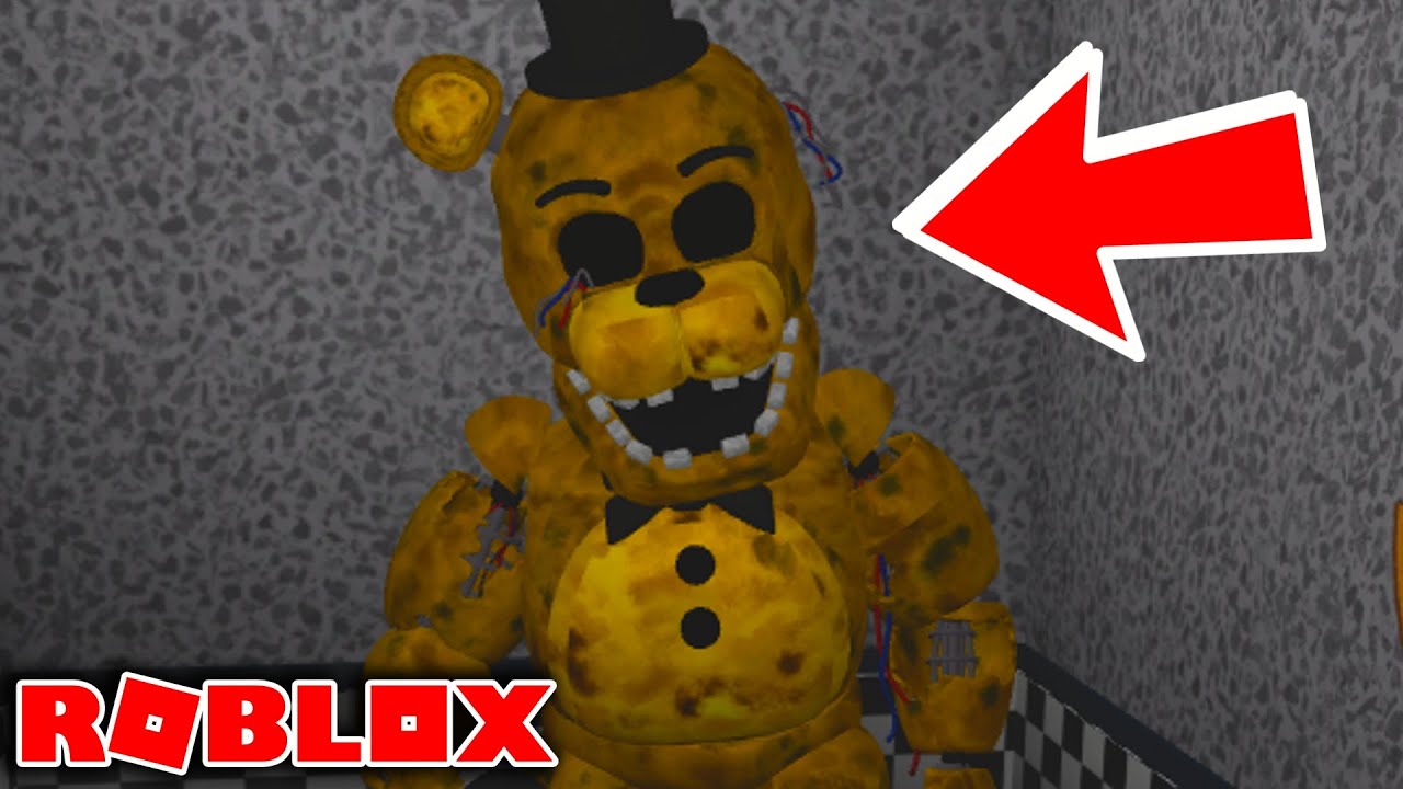 why does withered golden freddy dont work in in roblox