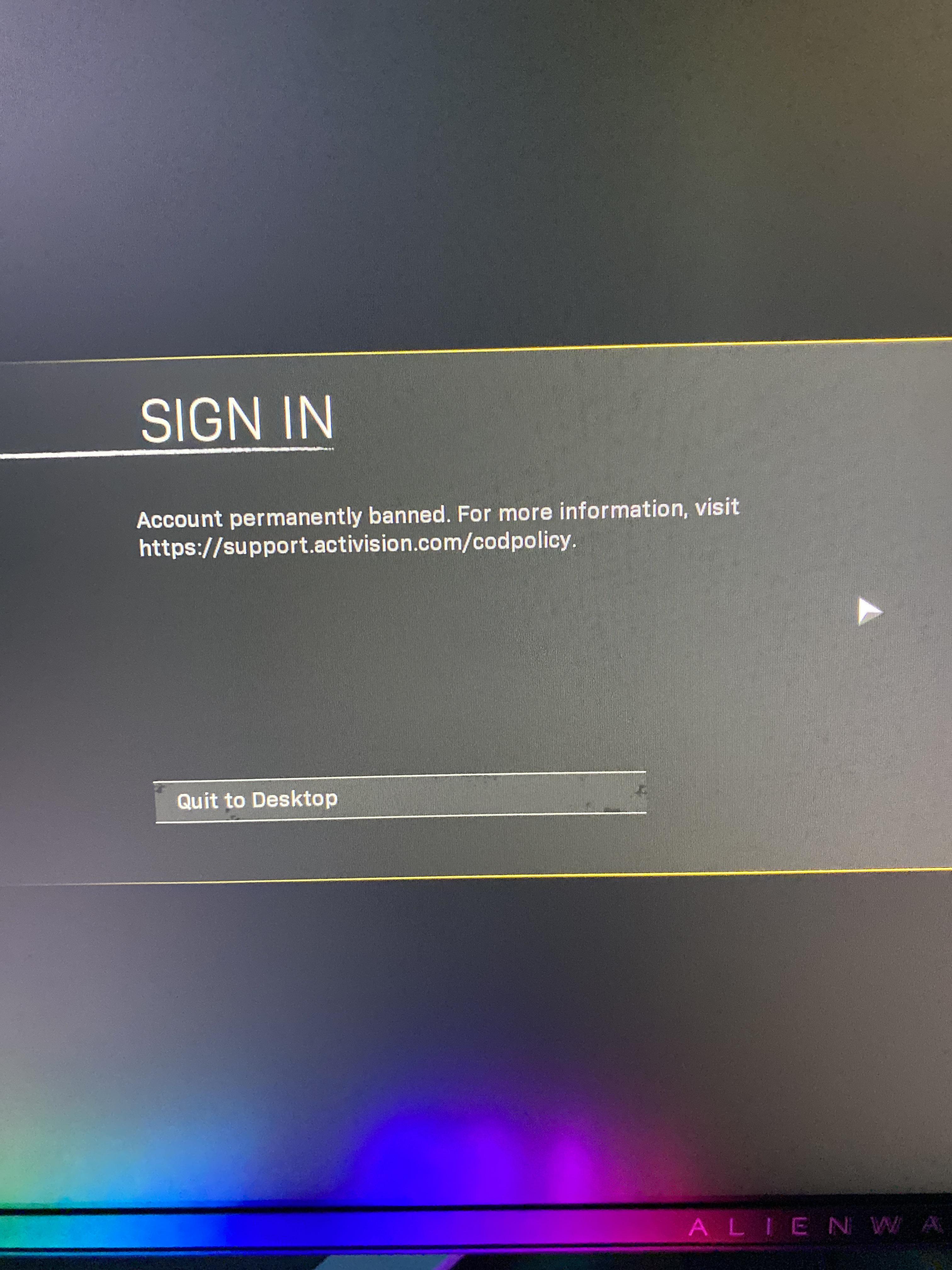 does black ops games hardware id ban