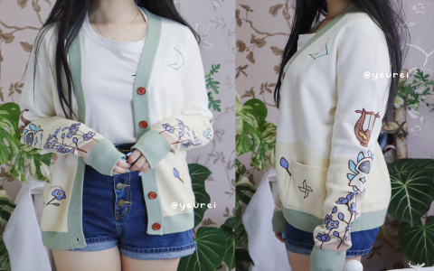 genshin impact cardigan