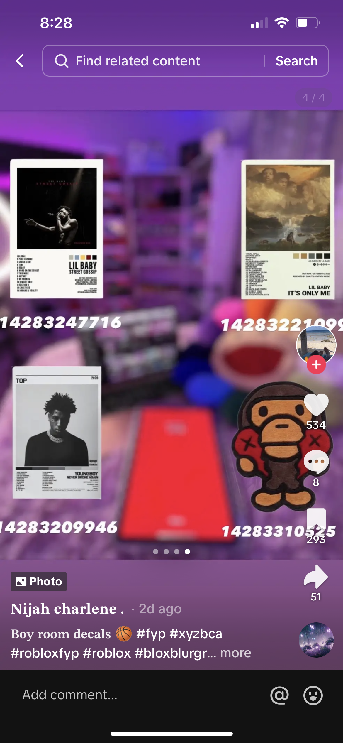 roblox nba youngboy decal