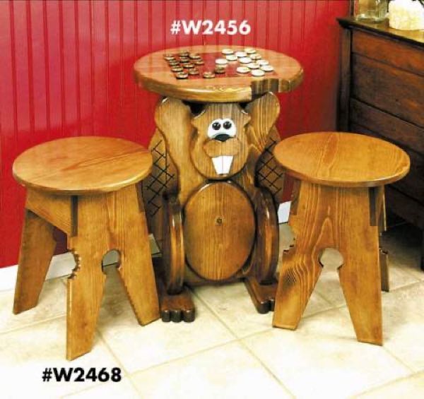 beaver game table stools meisel hardware