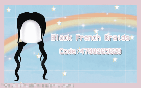 roblox hair codes