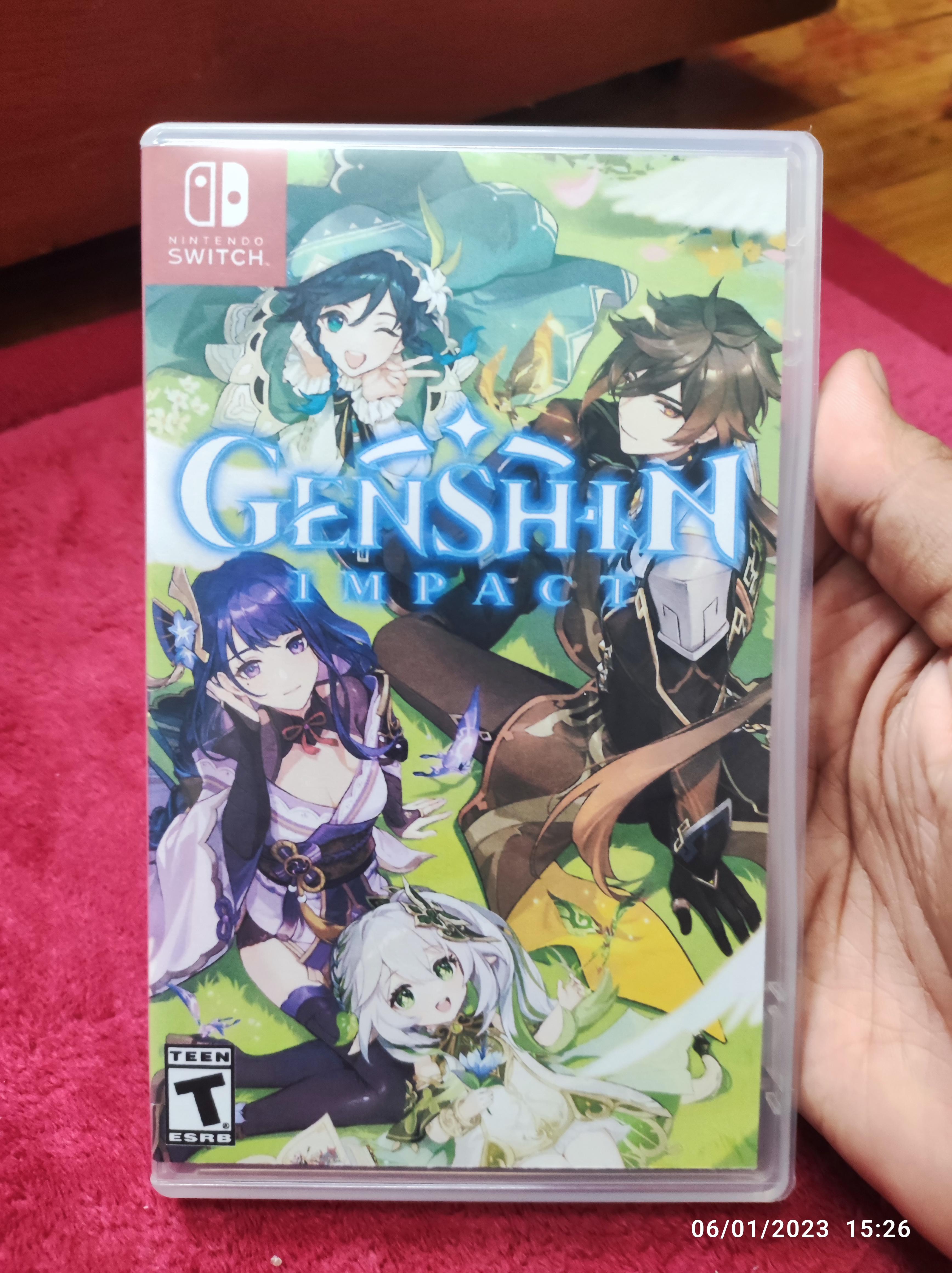 is genshin impact on the switch