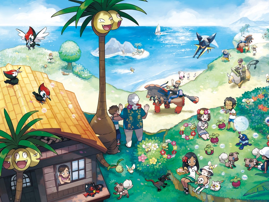 pokemon sun and moon game review