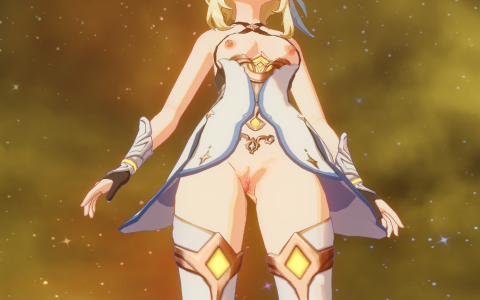genshin impact lumine nude