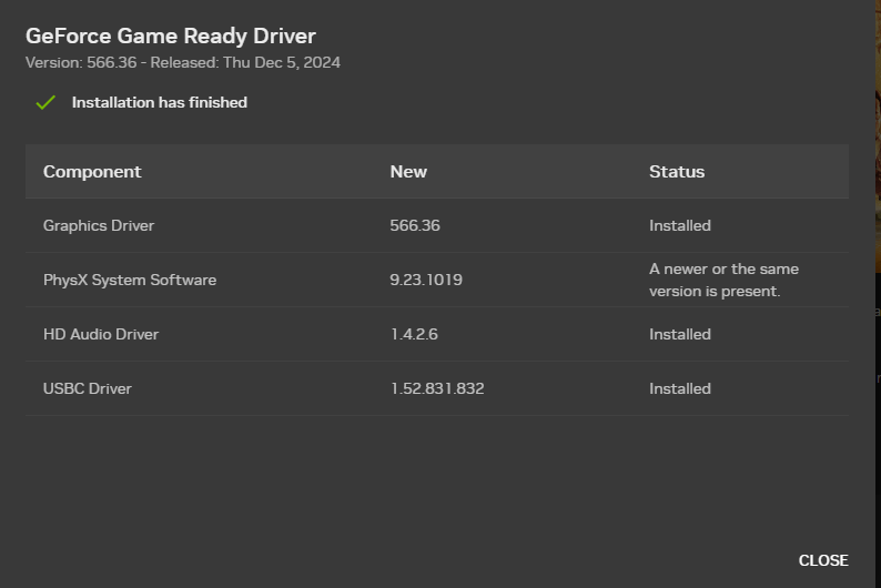 game blocked by graphics hardware nvidia