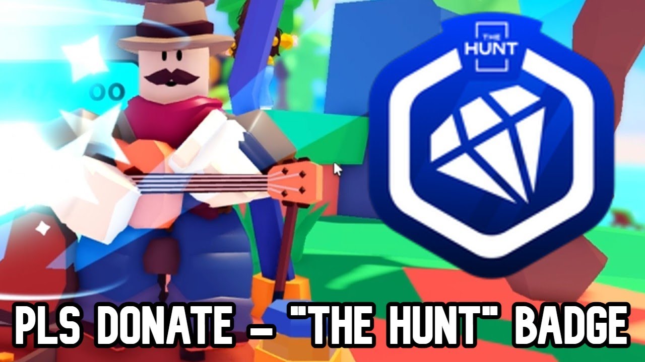 roblox pls donate the hunt