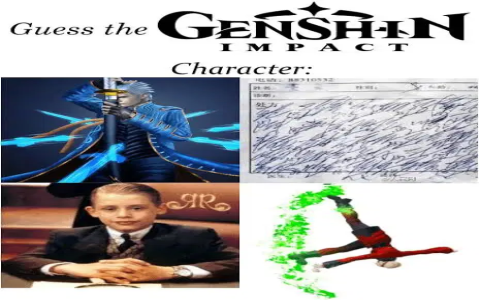 guess the genshin impact character