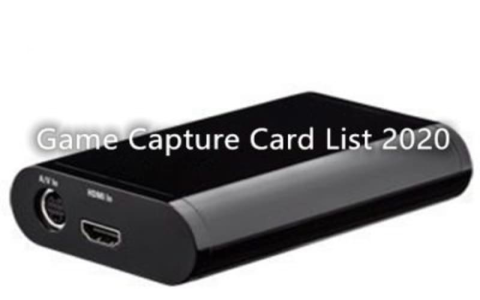 game capture hardware for pc