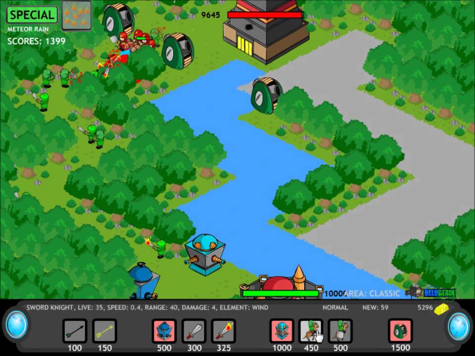 strategy flash game