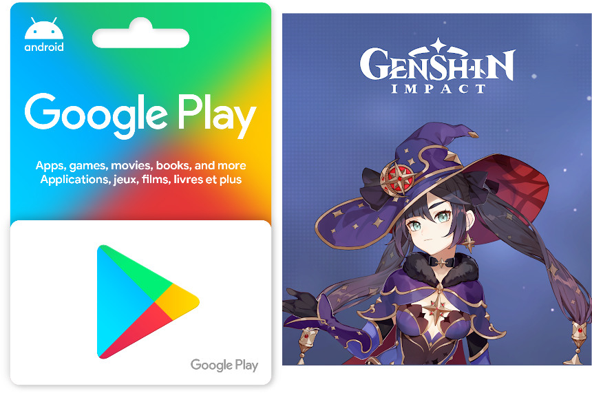 genshin impact giftcards