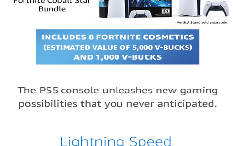 PS5 Slim Fortnite Cobalt Star Edition Back In Stock And Discounted