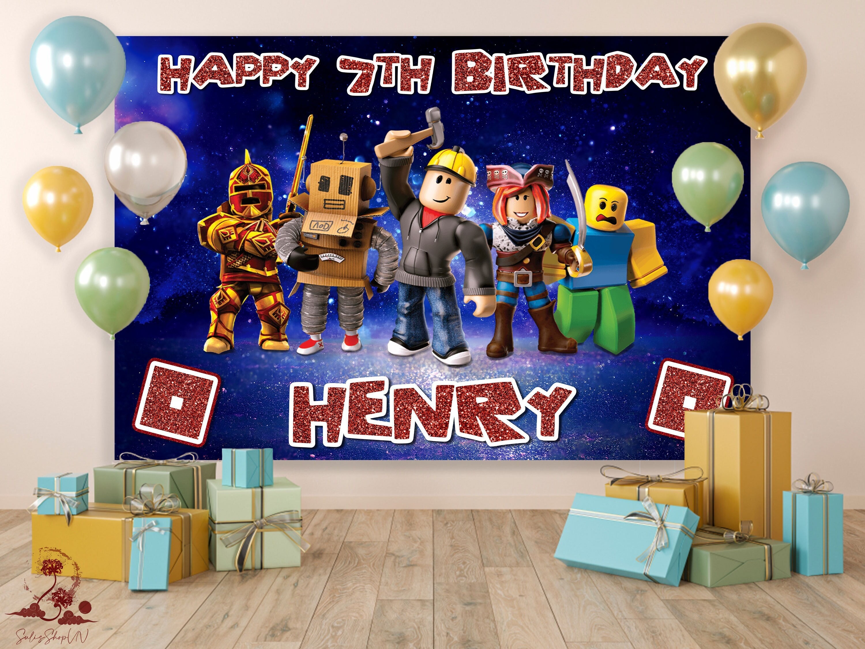 roblox birthday party