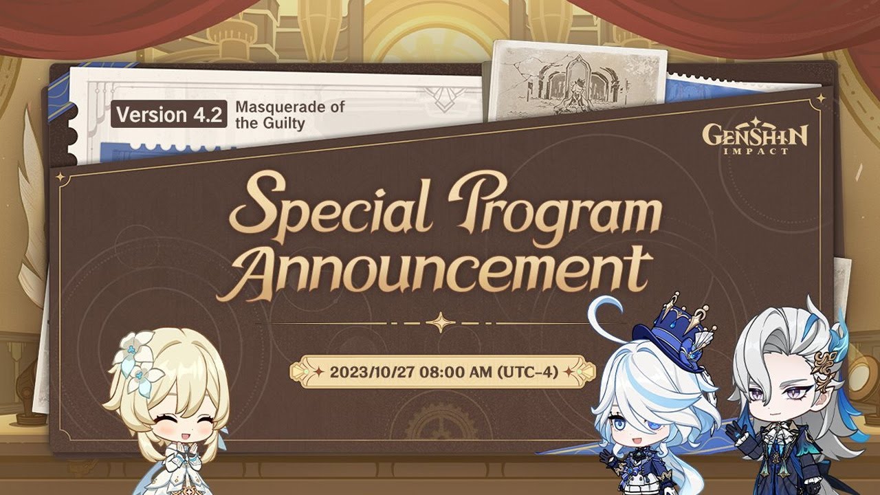 genshin impact 4.2 livestream countdown