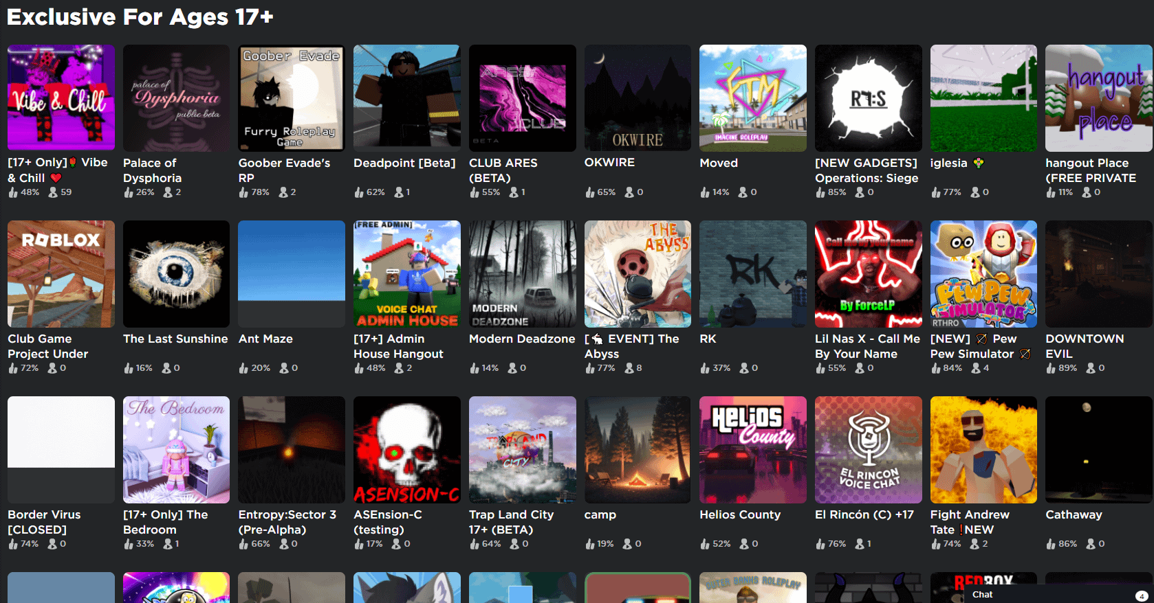 best 17 games roblox list