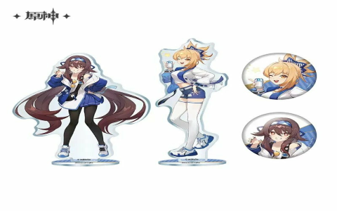 genshin impact acrylic stands