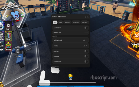roblox gym league script