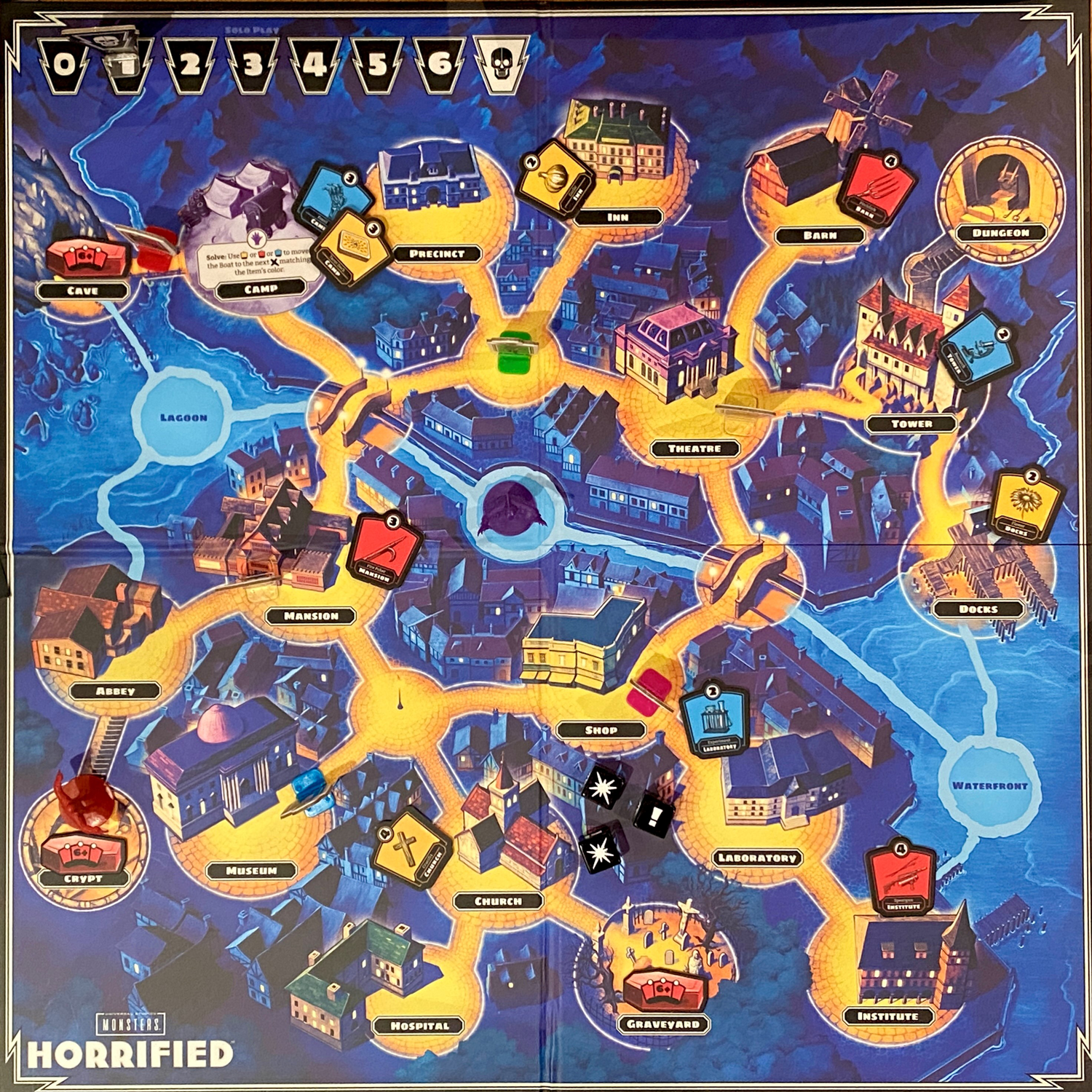 horrified board game review