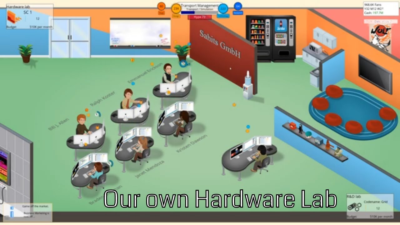 game dev tycoon how to buy hardware department