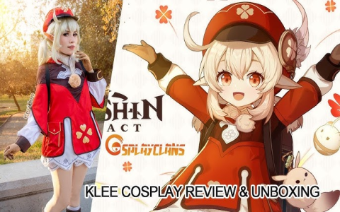 klee genshin impact costume