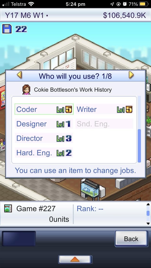 game dev story no hardware engineer