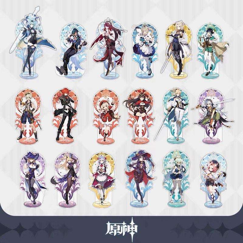 genshin impact acrylic stands