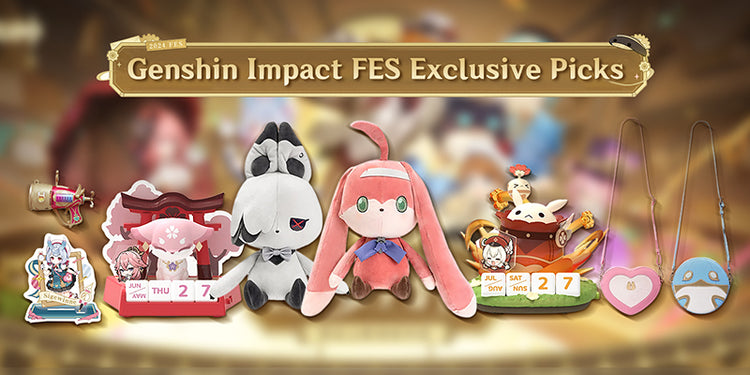official genshin impact merch