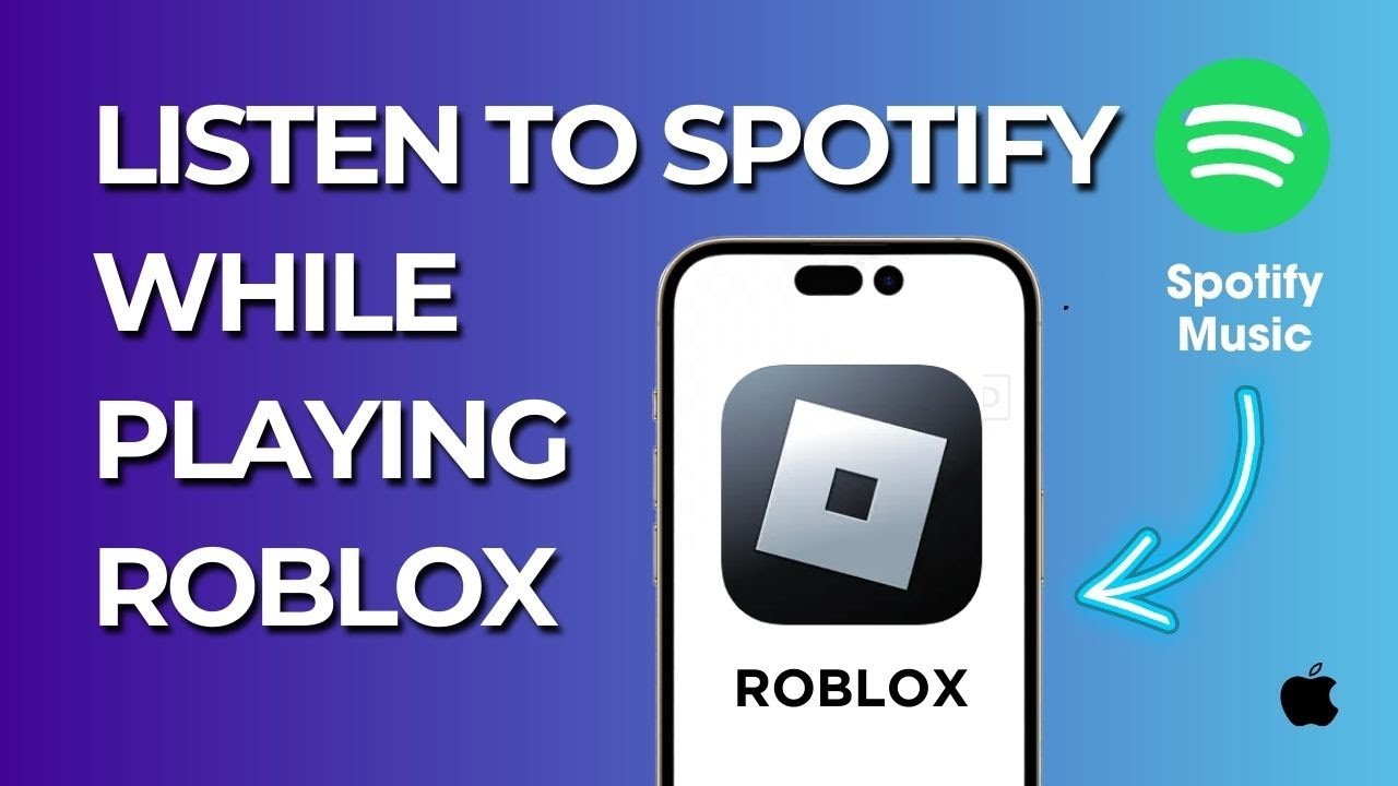 how to play music while playing roblox