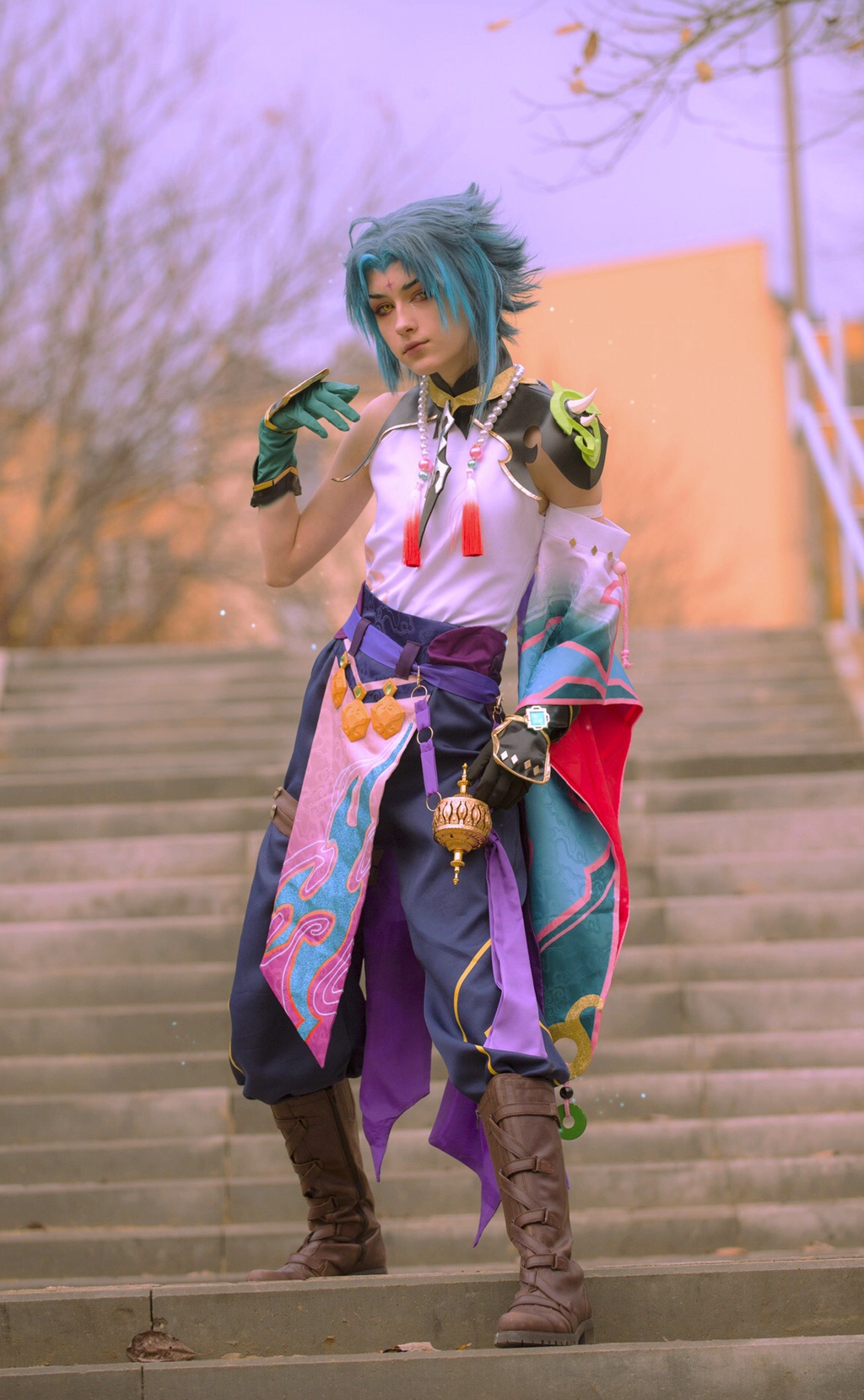genshin impact xiao cosplay