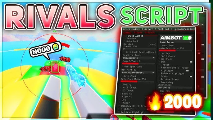 rivals roblox aimbot script