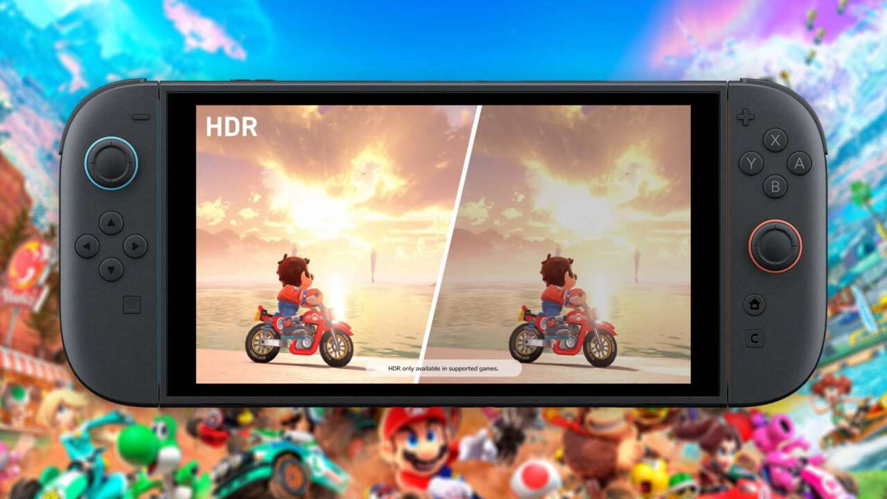 Nintendo Switch 2 Auto-Applies HDR To Everything, Here's How To Change It
